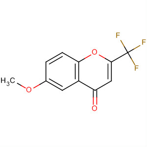 Molecular Structure of 156909-16-9 (4H-1-Benzopyran-4-one, 6-methoxy-2-(trifluoromethyl)-)