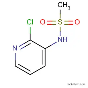 Molecular Structure of 158955-23-8 (Methanesulfonamide, N-(2-chloro-3-pyridinyl)-)