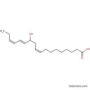 Molecular Structure of 81325-64-6 (9,13,15-Octadecatrienoic acid, 12-hydroxy-, (9Z,13E,15Z)-)