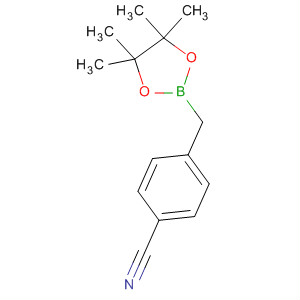 4-[(4,4,5,5-tetramethyl-1,3,2-dioxaborolan-2-yl)methyl]benzonitrile