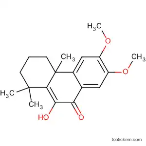 Molecular Structure of 477217-39-3 (9(1H)-Phenanthrenone,
2,3,4,4a-tetrahydro-10-hydroxy-6,7-dimethoxy-1,1,4a-trimethyl-)