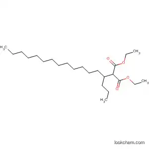Molecular Structure of 56256-88-3 (Propanedioic acid, propyltetradecyl-, diethyl ester)