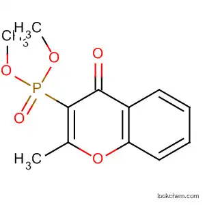 Molecular Structure of 146297-92-9 (Phosphonic acid, (2-methyl-4-oxo-4H-1-benzopyran-3-yl)-, dimethyl
ester)