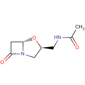 Molecular Structure of 169528-24-9 (Acetamide,
N-[[(3S,5S)-7-oxo-4-oxa-1-azabicyclo[3.2.0]hept-3-yl]methyl]-)