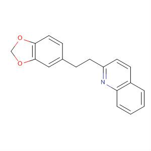 Quinoline, 2-[2-(1,3-benzodioxol-5-yl)ethyl]-