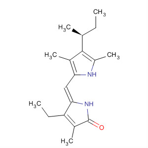 2H-Pyrrol-2-one, 5-[[3,5-dimethyl-4-[(1S)-1-methylpropyl]-1H-pyrrol-2-yl]methylene]-4-eth yl-1,5-dihydro-3-methyl-, (5Z)-