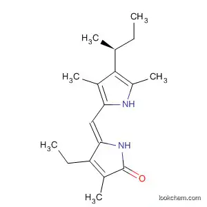 Molecular Structure of 198877-25-7 (2H-Pyrrol-2-one,
5-[[3,5-dimethyl-4-[(1S)-1-methylpropyl]-1H-pyrrol-2-yl]methylene]-4-eth
yl-1,5-dihydro-3-methyl-, (5Z)-)