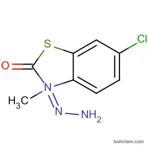 2(3H)-Benzothiazolone, 6-chloro-3-methyl-, hydrazone