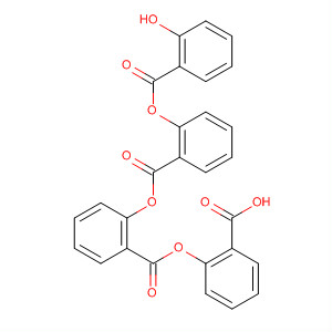 Benzoic acid, 2-[(2-hydroxybenzoyl)oxy]-, 2-[(2-carboxyphenoxy)carbonyl]phenyl ester