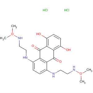 9,10-Anthracenedione,
1,4-bis[[2-(dimethyloxidoamino)ethyl]amino]-5,8-dihydroxy-,
dihydrochloride(252979-56-9)