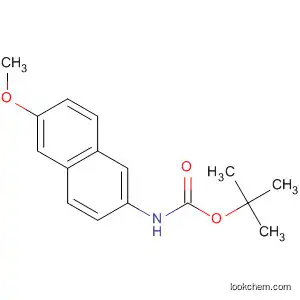 Molecular Structure of 479630-55-2 (Carbamic acid, (6-methoxy-2-naphthalenyl)-, 1,1-dimethylethyl ester)