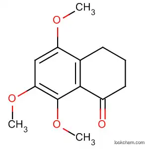 Molecular Structure of 2020-88-4 (1(2H)-Naphthalenone, 3,4-dihydro-5,7,8-trimethoxy-)
