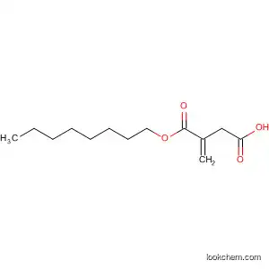 Molecular Structure of 3133-16-2 (Butanedioic acid, methylene-, 4-octyl ester)