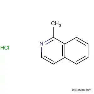 Isoquinoline, 1-methyl-, hydrochloride
