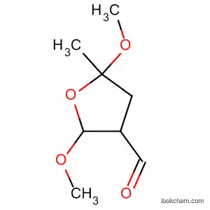 Molecular Structure of 108307-87-5 (TETRAHYDRO-2,5-DIMETHOXY-5-METHYLFURAN-3-CARBALDEHYDE)