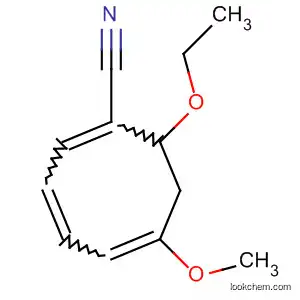 Molecular Structure of 116415-07-7 (1,3,5-Cyclooctatriene-1-carbonitrile, 8-ethoxy-6-methoxy-)