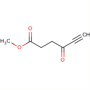 Molecular Structure of 118622-32-5 (5-Hexynoic acid, 4-oxo-, methyl ester)
