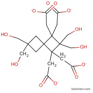 Molecular Structure of 132616-26-3 (Spiro[3.3]heptane-2,2,6,6-tetramethanol, tetraacetate)