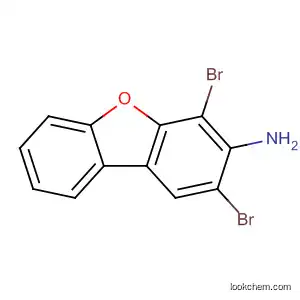 Molecular Structure of 133953-35-2 (2,4-DibroModibenzo[b,d]furan-3-aMine)