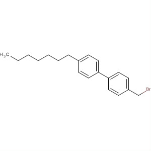 Molecular Structure of 142247-06-1 (1,1'-Biphenyl, 4-(bromomethyl)-4'-heptyl-)