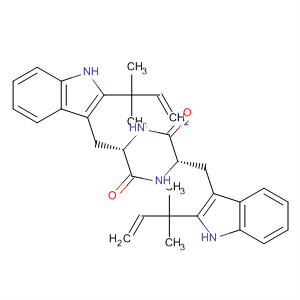 2,5-Piperazinedione, 3,6-bis[[2-(1,1-dimethyl-2-propenyl)-1H-indol-3-yl]methyl]-, (3S,6S)-