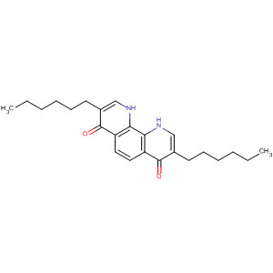 Molecular Structure of 198345-31-2 (1,10-Phenanthroline-4,7-dione, 3,8-dihexyl-1,10-dihydro-)