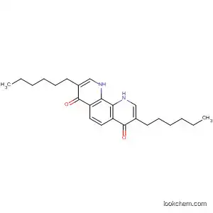 Molecular Structure of 198345-31-2 (1,10-Phenanthroline-4,7-dione, 3,8-dihexyl-1,10-dihydro-)