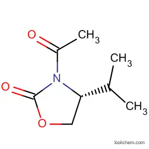 Molecular Structure of 385374-32-3 (2-Oxazolidinone, 3-acetyl-4-(1-methylethyl)-, (4R)- (9CI))