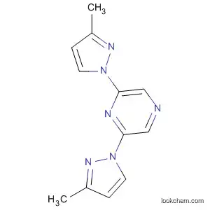 Molecular Structure of 612820-39-0 (2,6-bis(3-methyl-1H-pyrazol-1-yl)pyrazine)