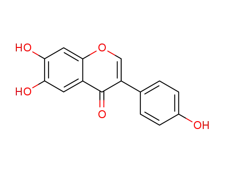 Molecular Structure of 17817-31-1 (6,7,4'-Trihydroxyisoflavone)