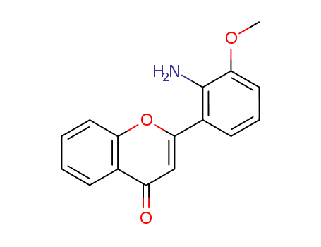 4H-1-Benzopyran-4-one,2-(2-amino-3-methoxyphenyl)-