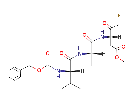Molecular Structure of 187389-52-2 (Z-VAD-FMK)