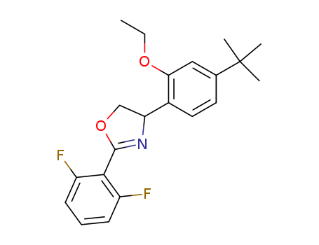 4-(4-tert-butyl-2-ethoxyphenyl)-2-(2,6-difluorophenyl)-4,5-dihydro-1,3-oxazole