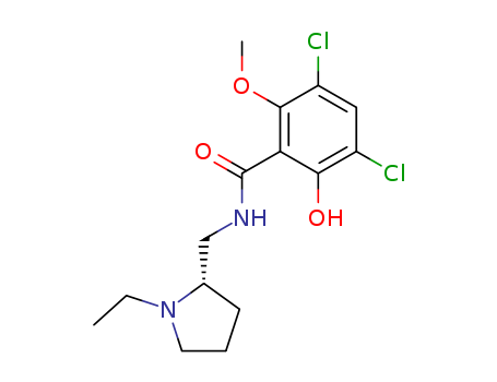 Benzamide,3,5-dichloro-N-[[(2S)-1-ethyl-2-pyrrolidinyl]methyl]-2-hydroxy-6-methoxy-