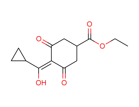 Molecular Structure of 95266-40-3 (Trinexapac-ethyl)