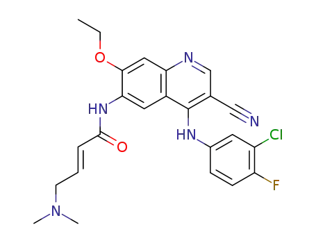 Molecular Structure of 257933-82-7 (PELITINIB)