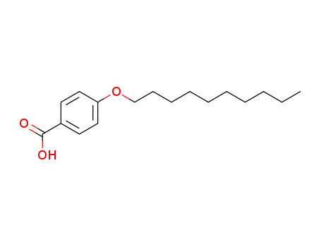 Molecular Structure of 5519-23-3 (4-N-DECYLOXYBENZOIC ACID)