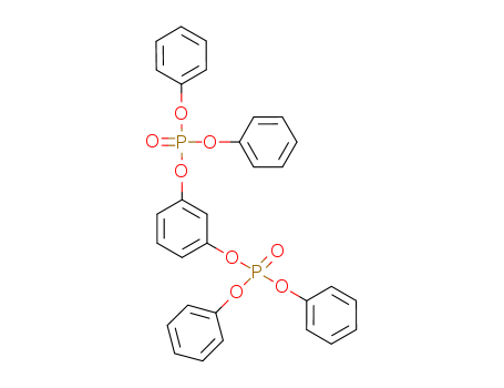 57583-54-7,Tetraphenyl resorcinol bis(diphenylphosphate),Phosphoricacid, 1,3-phenylene tetraphenyl ester (9CI);1,3-Phenylene bis(diphenylphosphate);ADK Stab PFP;ADK Stab PFR;CR 733S;Fyrolflex RDP;LDP 301;MarkPFK;Nonnen R 0111-10;PFR;Reofos RDP;Resorcinol bis(diphenyl phosphate);Resorcinol tetraphenyl diphosphate;Tetraphenyl m-phenylene bisphosphate;Tetraphenyl m-phenylene diphosphate;Tetraphenyl resorcinol diphosphate;m-Phenylene bis(diphenyl phosphate);Resorcinol bis(diphenyl Phosphate)(RDP);