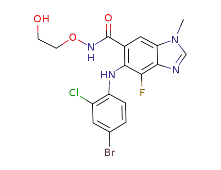 Molecular Structure of 606143-52-6 (Selumetinib)