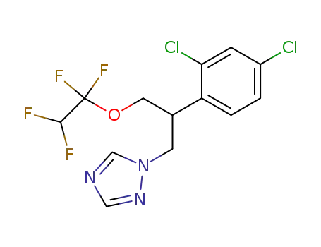 Molecular Structure of 112281-77-3 (TETRACONAZOLE)
