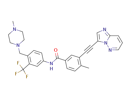 Molecular Structure of 943319-70-8 (Ponatinib)