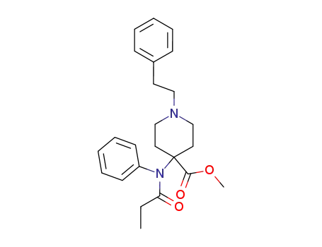Molecular Structure of 59708-52-0 (Carfentanil)