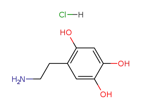 Molecular Structure of 28094-15-7 (6-HYDROXYDOPAMINE HYDROCHLORIDE)