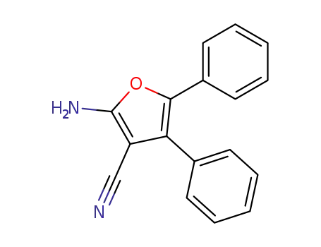 Molecular Structure of 5503-73-1 (2-AMINO-4,5-DIPHENYL-3-FURONITRILE)