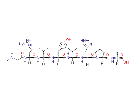 Molecular Structure of 34273-10-4 (Saralasin)