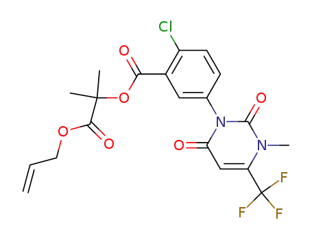 Molecular Structure of 134605-64-4 (BUTAFENACIL)