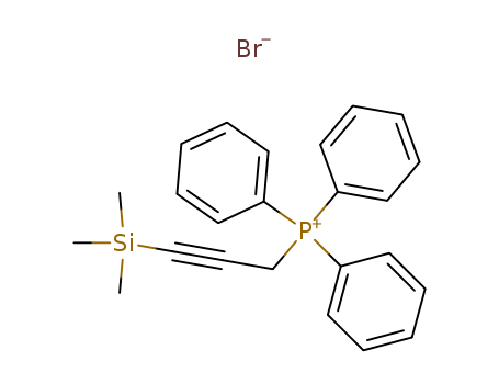 Phosphonium, triphenyl[3-(trimethylsilyl)-2-propyn-1-yl]-, bromide (1:1)