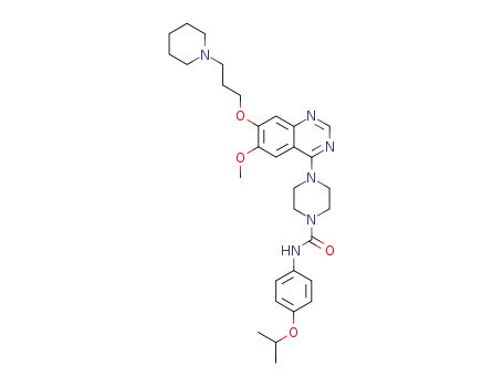 Molecular Structure of 387867-13-2 (Tandutinib)