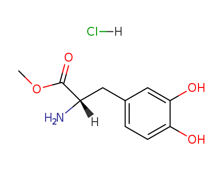 (S)-Methyl 2-aMino-3-(3,4-dihydroxyphenyl)propanoate hydrochloride