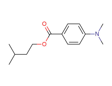 Molecular Structure of 21245-01-2 (Padimate)